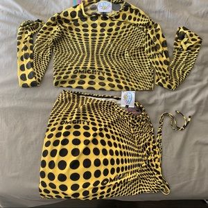 Omighty Warp Mesh Top & Skirt